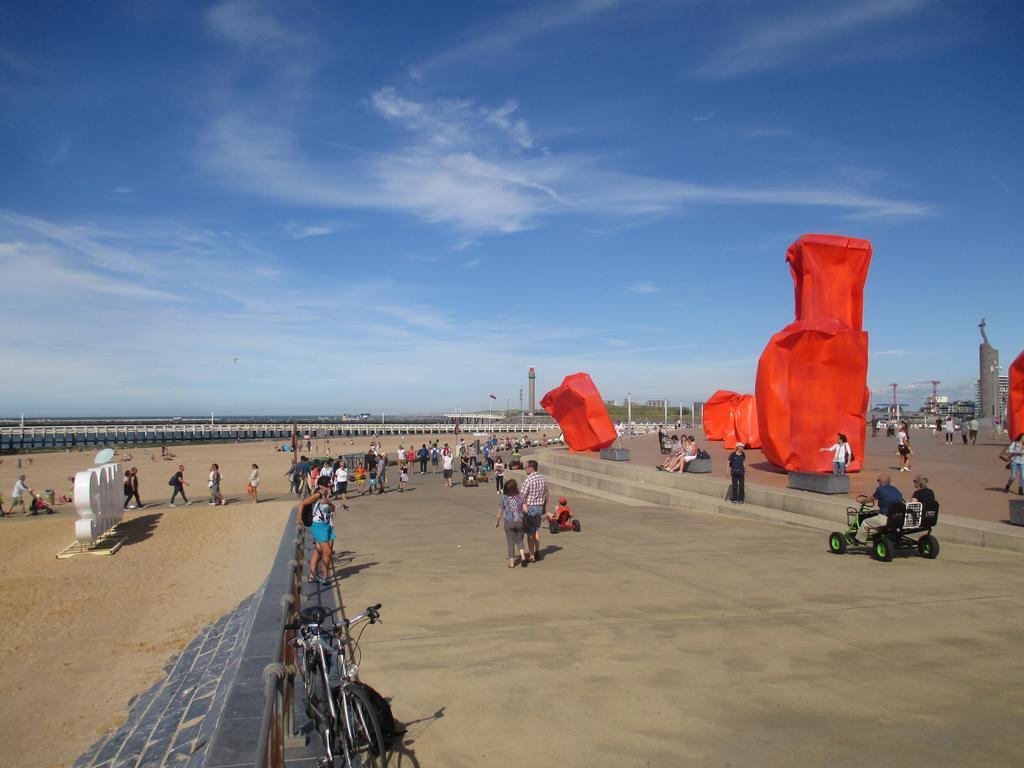 Studio With Sea View And Panoramic View In Bredene Apartment Exterior photo